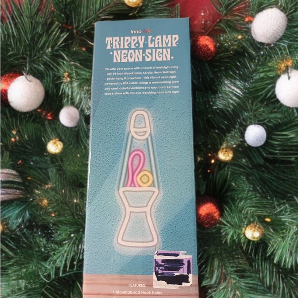 Colorful Neon Lava Lamp Sign - Picture 3 of 3